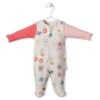 T3075 Гащеризон JOLLY GOOD екрю 3-6M/68CM