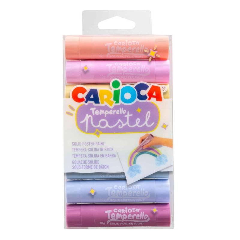 CARIOCA Pastel Temperello Сухи темперни бои 8бр.