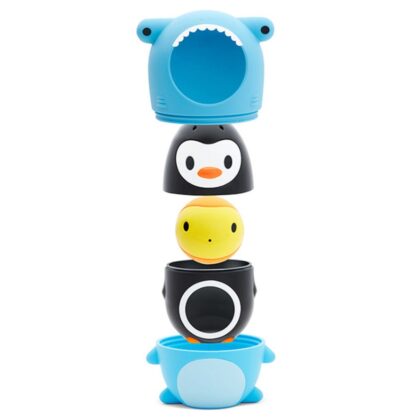 51847 Играчка за баня Акула, пингвин,рибка