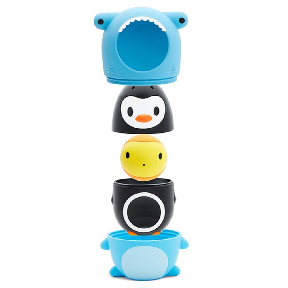 51847 Играчка за баня Акула, пингвин,рибка