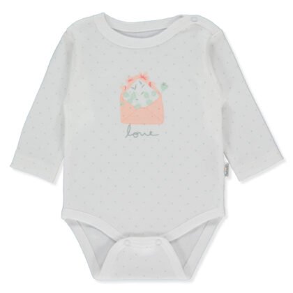 T3651 Боди мента FLORAL LETTERS 6-9M/74CM