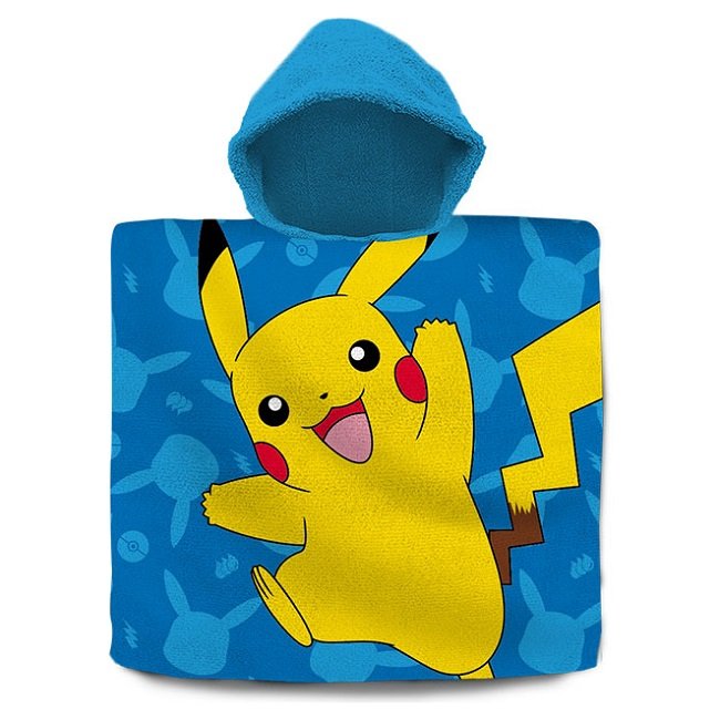 Pokemon Хавлия пончо 60x120 см.