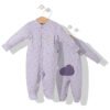 T2936 Гащеризон CHUBBY COLORS Лилав 62cm