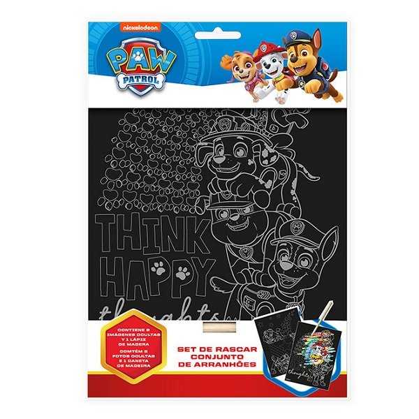 Paw Patrol Комплект скречбук