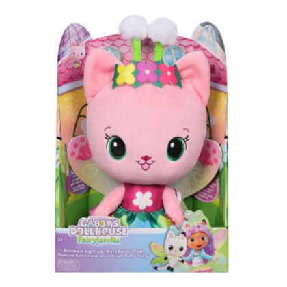20156392 Сет Rainbow Light-up Kitty Fairy Plush