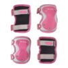 Micro Наколенки/Налакътници reflective Pink S