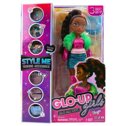 GLO-UPGirls Glo All out Кукла с аксесоари Kenzie