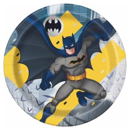 77515EU Хартиени чийники 8 бр. 23 см. Batman