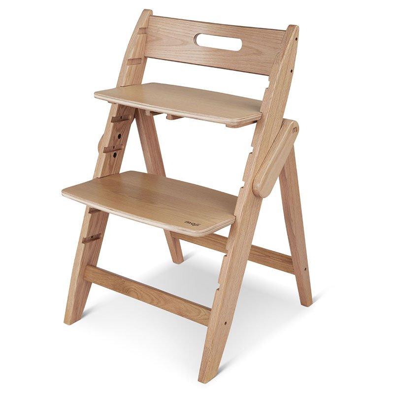 Дървен стол за хранене Yippy Oak