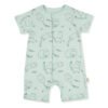 K4692 Гащеризон sleepy cat Зелен 9-12м/80см