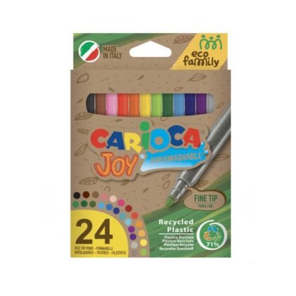 CARIOCA Joy Флумастери Eco Family 24 цвята