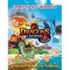 Dragon Legend Гумен светещ дракон изненада