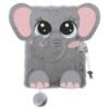 Плюшен дневник A5 с катинар 3D Elephant