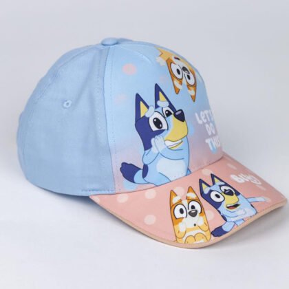 2200010108 Шапка с козирка Bluey оранжев 51cm