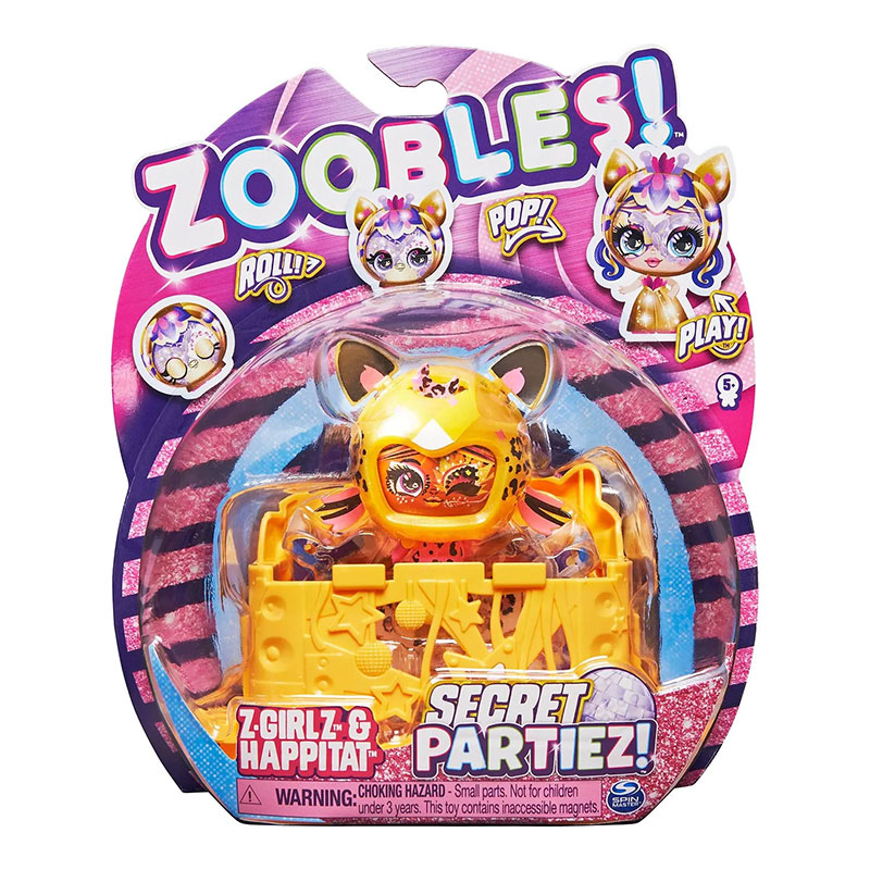 20137632 Фигура Zoobles LEOPARD