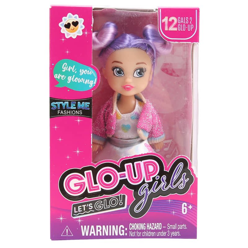 GLO-UP Let`s Glo! Мини кукла Sadie B