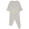 F1478 Пижама 2 ч. HAPPY ANIMAL 3-6m/68cm BEIGE