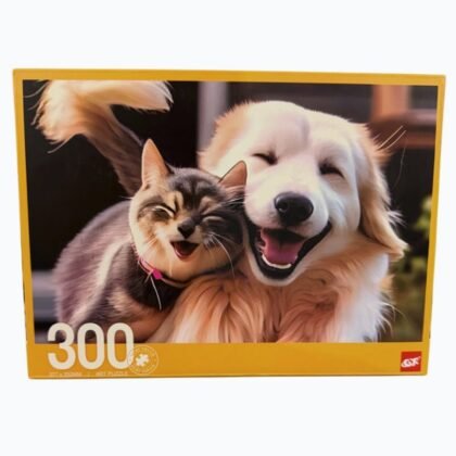 Пъзел Щастливи Куче и Коте 300 ел.