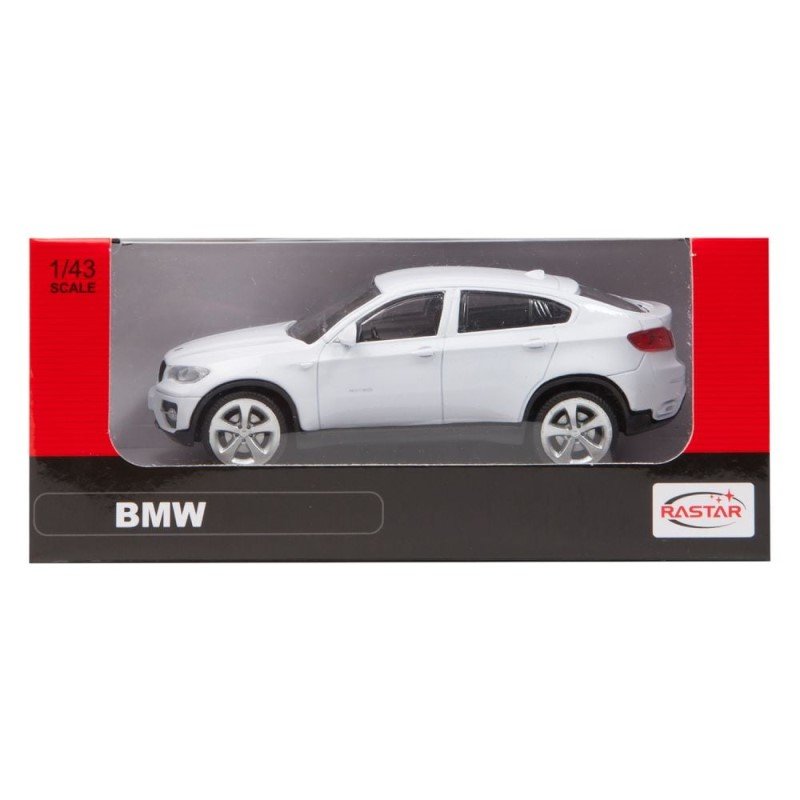 33700 Метална кола BMW X6 1:43 Бял