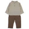 K5379 К-кт 2ч. GENTLEMAN 6-9m/74cm BEIGE