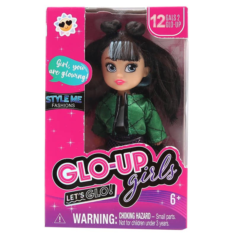 GLO-UP Let`s Glo! Мини кукла Alex B