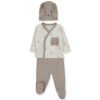 Z1130 К-кт 3ч. BABY CARROT 0-1m/56cm BROWN