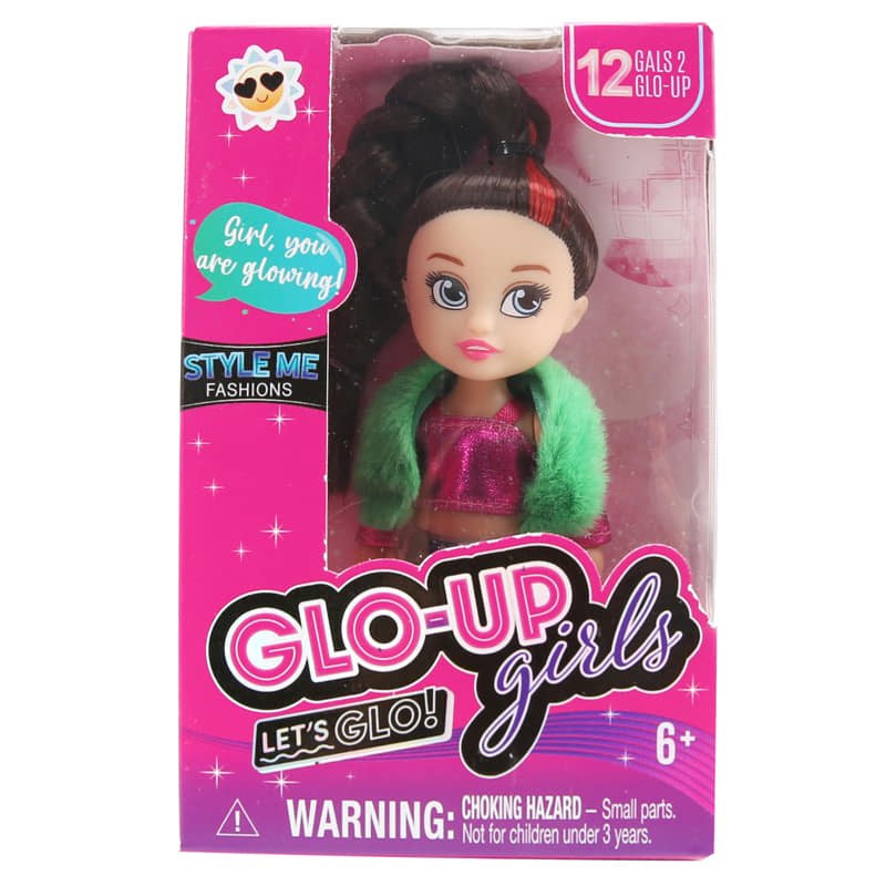 GLO-UP Let`s Glo! Мини кукла Kenzie B