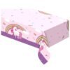 93761 Покривка 120х180см.UNICORN RAINBOW COLORS