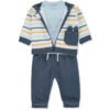 K4865 Анцуг 3ч BOY TEAM NAVY BLUE 12-18М