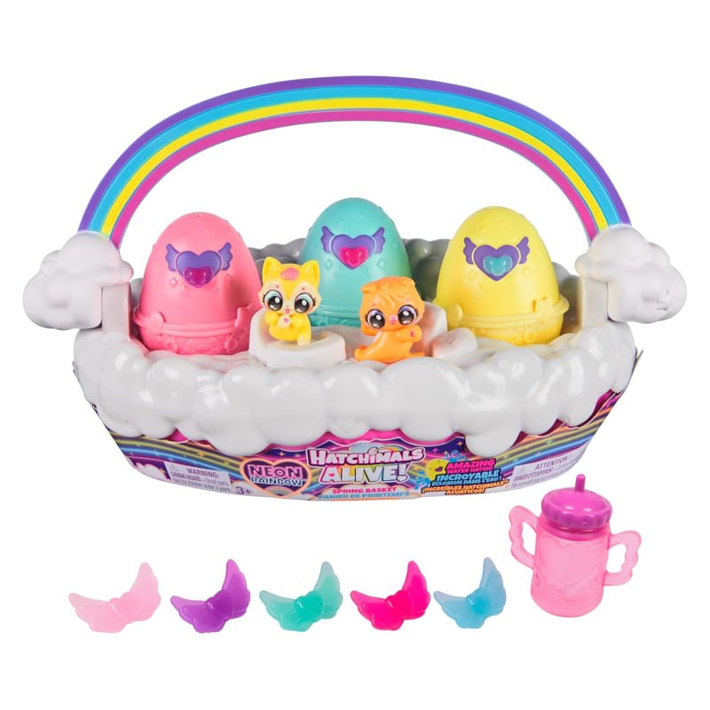 20151587 Сет яйца Neon Rainbow Spring Basket