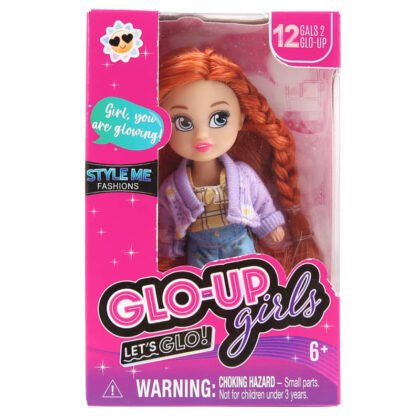 GLO-UP Let`s Glo! Мини кукла Rose A