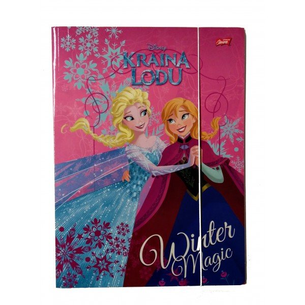 Папка с ластик Frozen