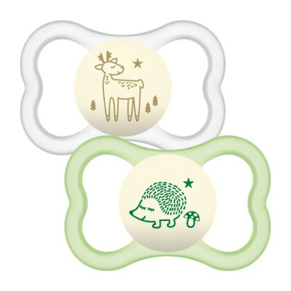 Залъгалка Air Night latex Soother Uni 6m+ 2 бр.