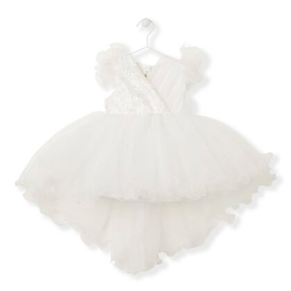 K3961 Рокля AGE GROUP екрю 6-9M/74CM