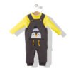 K3644 Гащеризон с блуза PENGUIN Сив 92cm