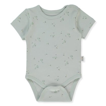 T4192 Боди к.р. FLOWER GARDEN 0-3m/62cm MINT