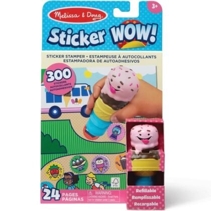 50136 Stiker WOW! Стик+стикери+книжка Ice Cream