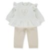 K4891 К-кт 2ч LITTLE CUTIE BEIGE 3-6М