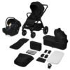 Бебешка количка LAYLA 3в1 Black Onyx