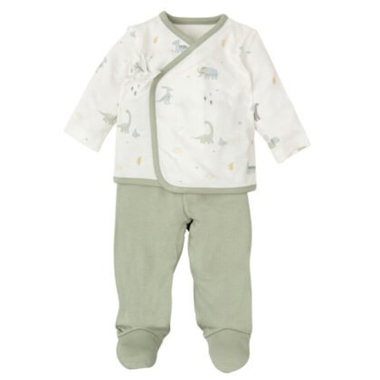 Жилетка и ританки 0-3м. TREX White/Green