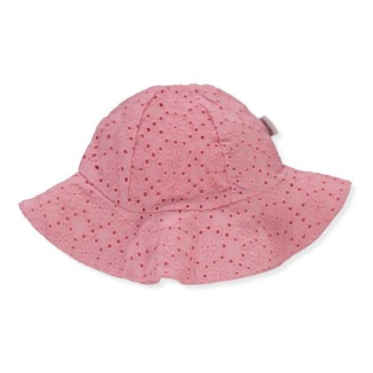 C1205 Шапка LOVELY FLOWERS 9-18m PINK
