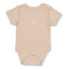 T3939 Боди к.р. little lamb Бежов 6-9м/74см