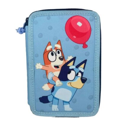 Bluey Несесер с 2 ципа пълен