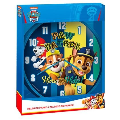 Paw Patrol Стенен часовник 25 см.