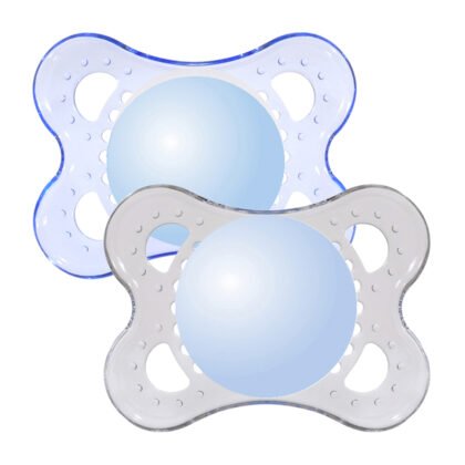 Залъгалка Crystal Soother Blue 0m+ 2 бр.