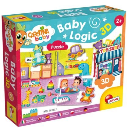 CAROTINA BABY LOGIC Играчки пъзел и 3D
