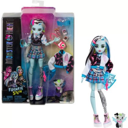 HHK53 Monster High Watzie Кукла Frankie Stein