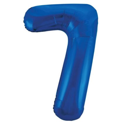 55747 Фолиев балон цифра 7 Blue, 86см.