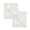 К-кт пелени 2бр NIZA 60x60 White/Purple