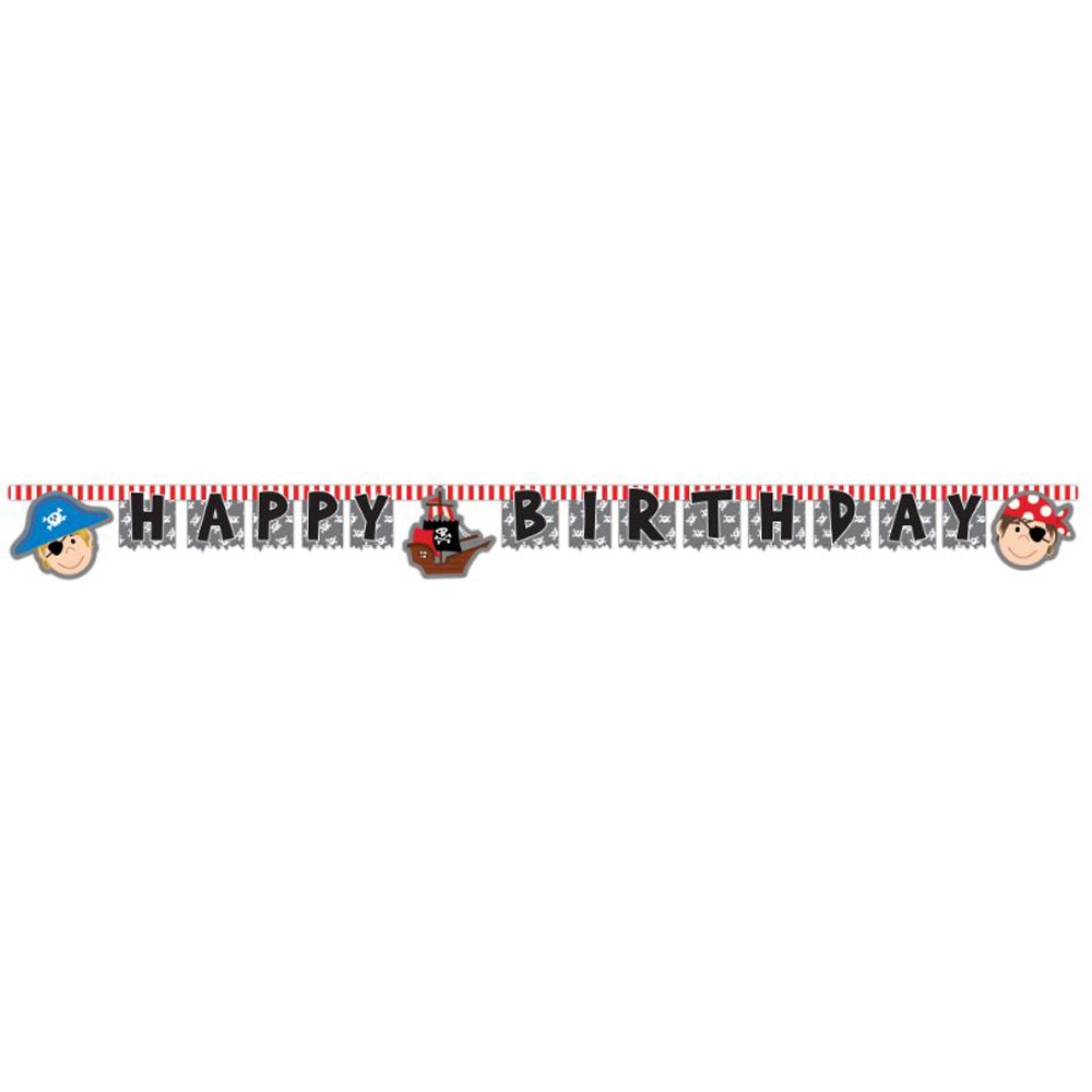 88426 Трансперант Happy Birthday Пирати